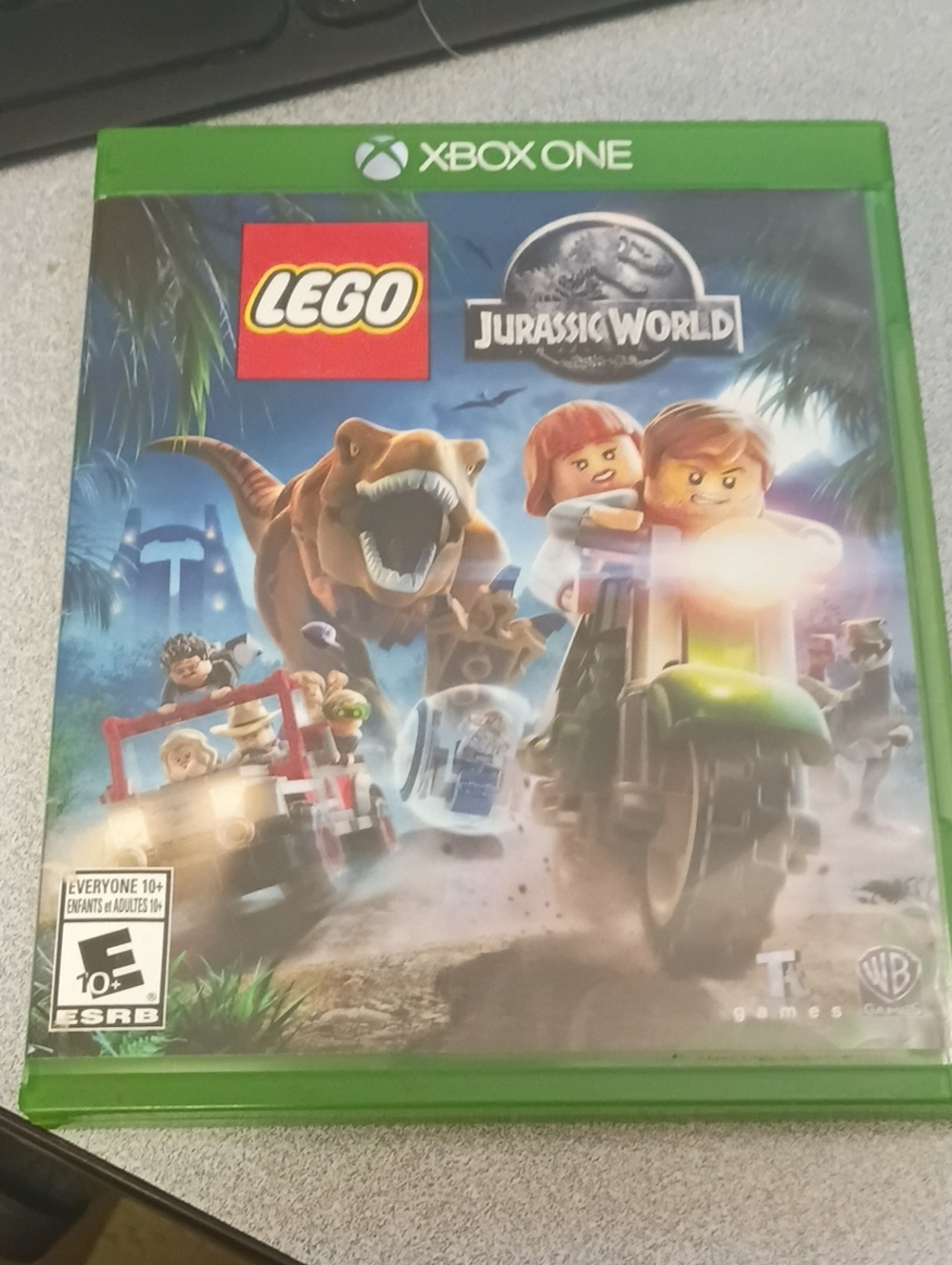LEGO Jurassic World Microsoft Xbox One Video Game - CIB Complete